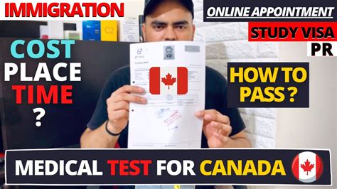 medical test for canada student visa hospital list